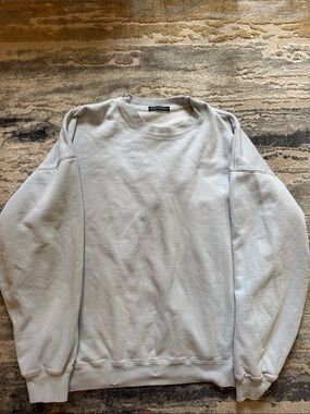 Brandy Melville Light baby blue Crewneck Sweatshirt